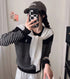Stripes around Neck Pullover Sweater